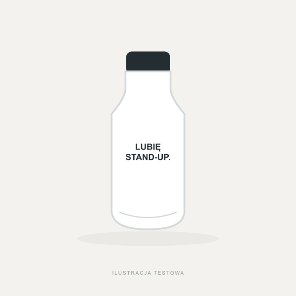 Butelki termiczne - ilustracja testowa Butelki termiczne standup.pl. Ilustracja poglądowa do testu sklepu.