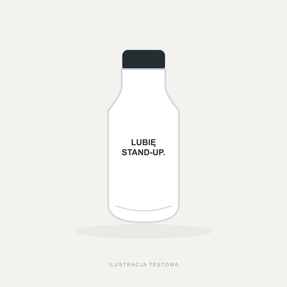 Butelki termiczne - ilustracja testowa Butelki termiczne standup.pl. Ilustracja poglądowa do testu sklepu.