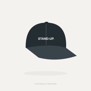 Czapki z daszkiem - ilustracja testowa Czapki z daszkiem standup.pl. Ilustracja poglądowa do testu sklepu.